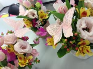 蝶々♪｜「花のみやさこ」　（広島県東広島市の花キューピット加盟店 花屋）のブログ