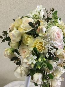 手作りブーケ♬｜「花のみやさこ」　（広島県東広島市の花キューピット加盟店 花屋）のブログ