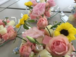 本日のレッスン♬｜「花のみやさこ」　（広島県東広島市の花キューピット加盟店 花屋）のブログ
